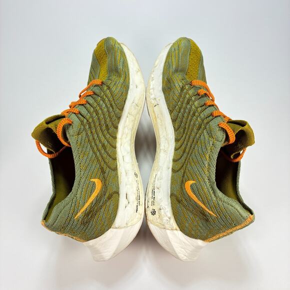 Nike Pegasus ZoomX Foam Green Athletic Running Shoes FJ5445-390 Men's Size 9 - Picture 7 of 10